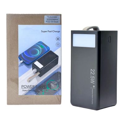 Лот: 22144052. Фото: 1. POWER BANK WUW TUGII-355 50000mAh... Внешние, портативные аккумуляторы для смартфонов (Power bank)