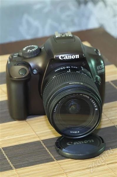 Лот: 2564176. Фото: 1. CANON EOS 1100D EF-S 18-55 IS... Цифровые зеркальные