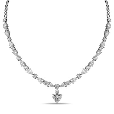 Лот: 24640072. Фото: 1. Колье с бриллиантом. Колье