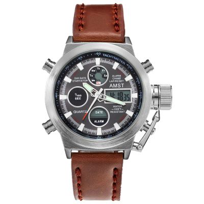 Лот: 8305360. Фото: 1. Часы мужские армейские AMST. Оригинальные наручные часы