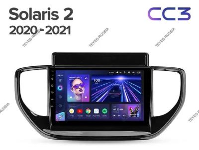 Лот: 20758581. Фото: 1. Магнитола Teyes CC3 Hyundai Solaris... Автомагнитолы