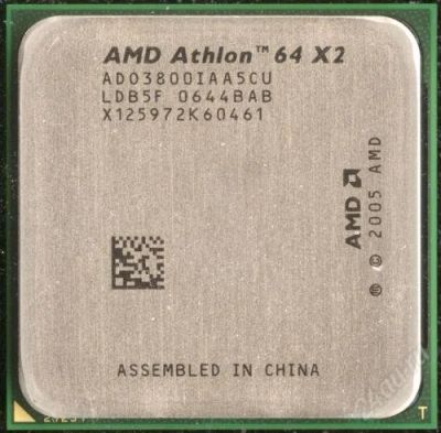 Лот: 2380618. Фото: 1. AMD Athlon 64 X2 3800+ 2000Mhz... Процессоры