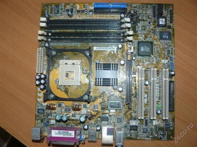 Лот: 2401291. Фото: 1. Материнская плата Asus под 478... Материнские платы