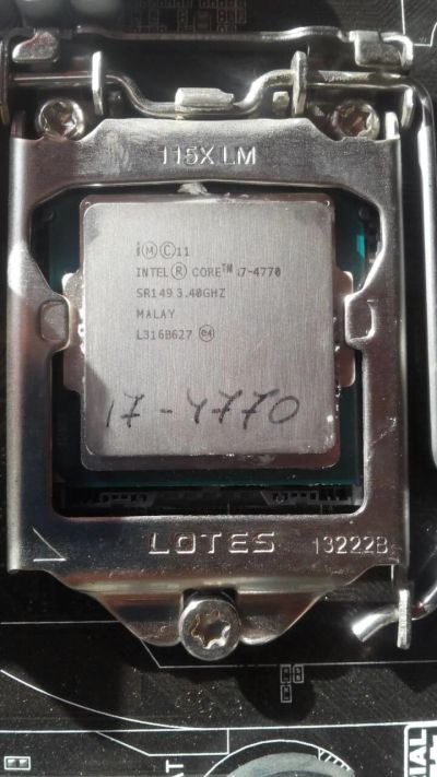 Лот: 12440507. Фото: 1. Процессор Intel Core i7-4770. Процессоры