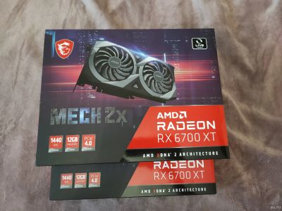 Лот: 17641090. Фото: 1. Новая Видеокарта MSI AMD Radeon... Видеокарты