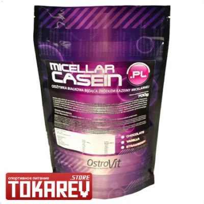 Лот: 6407362. Фото: 1. Казеин OstroVit Micellar Casein... Спортивное питание, витамины