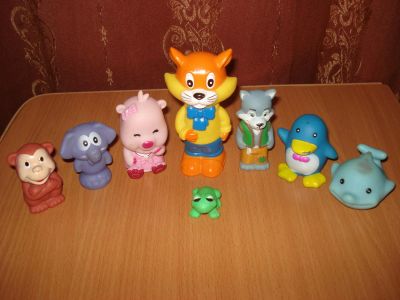Лот: 10421031. Фото: 1. резиновые игрушки 6. Развивающие