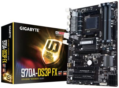 Лот: 17714958. Фото: 1. Игровой комплект GigaByte GA-970A-DS3P... Комплекты запчастей