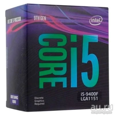 Лот: 15853546. Фото: 1. Процессор Intel Core I5-9400F... Процессоры