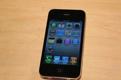 Лот: 1123969. Фото: 1. Iphone 4.Новый!16GB+Gevey.Рассмотрю... Смартфоны