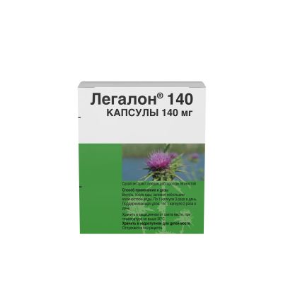 Лот: 23709919. Фото: 1. Легалон капс. 140мг №30. Лекарства