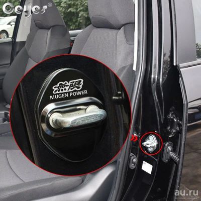 Лот: 17630665. Фото: 1. Накладки Honda Mugen чёрные металлические... Детали тюнинга