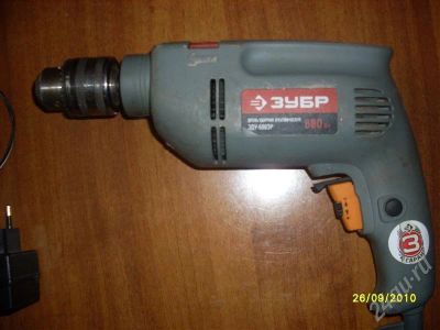 Лот: 618345. Фото: 1. Дрель ЗУБР ЗДУ-680ЭР (903). Электроинструмент