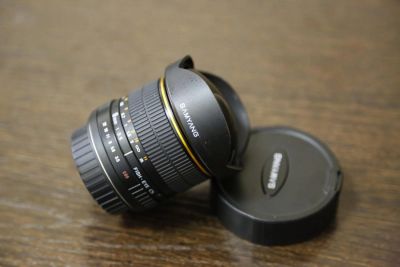 Лот: 4481733. Фото: 1. Samyang 8mm f/3.5 AS IF UMC Fish-eye... Объективы