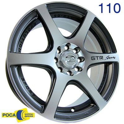 Лот: 4103417. Фото: 1. Диски новые Sakura Wheels 3717Z... Диски