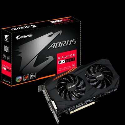 Лот: 11179655. Фото: 1. Radeon RX 580 Gigabyte AORUS 8Гб... Видеокарты