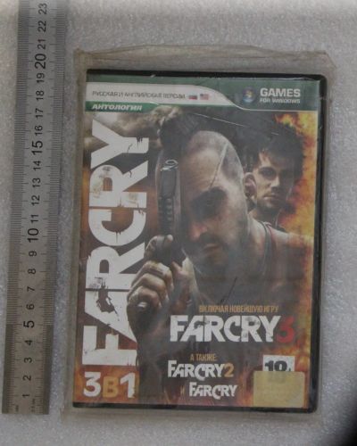 Лот: 21019666. Фото: 1. Антология Farcry 1 2 3 (П-А компьютерные... Игры для ПК