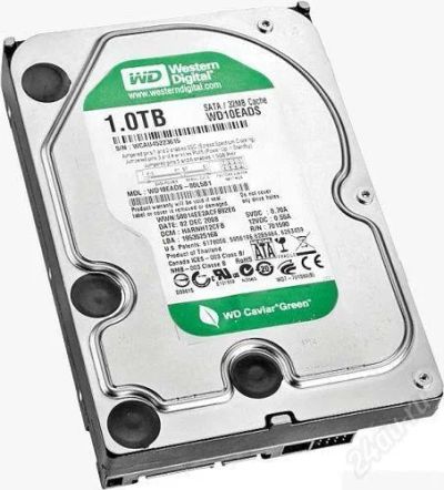 Лот: 2357231. Фото: 1. Western Digital Caviar Green... Жёсткие диски (HDD)
