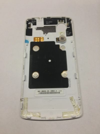 Лот: 12843788. Фото: 1. Задняя крышка LG Nexus 5 белая. Корпуса, клавиатуры, кнопки