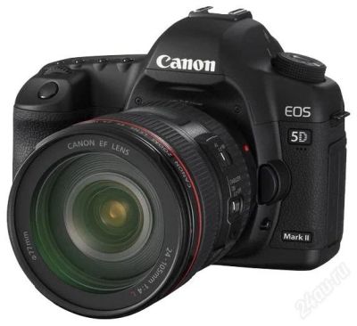 Лот: 2395621. Фото: 1. Canon 5d mark II kit. Цифровые зеркальные