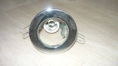 Лот: 7285375. Фото: 1. Спот E14х60Вт, сталь, хром, R50... Другое освещение