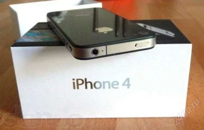 Лот: 2367583. Фото: 1. Apple iphone 4 16Gb Black РСТ... Смартфоны