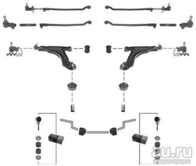 Лот: 13085456. Фото: 1. Наконечник рулевой Opel Astra. Ходовая, подвеска, рулевое управление