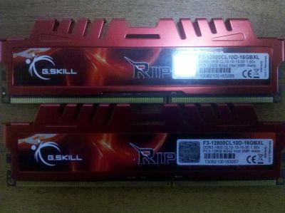 Лот: 6786735. Фото: 1. DDR3 1600 16GB (2*8Gb). Оперативная память