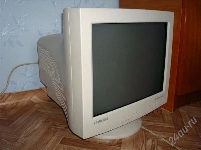 Лот: 476195. Фото: 1. монитор 17" samsung synsmaster... ЭЛТ-мониторы
