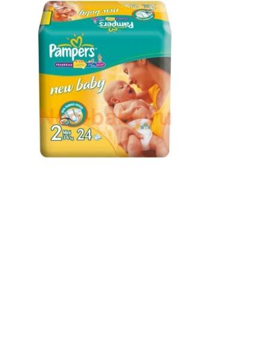 Лот: 3538279. Фото: 1. Pampers New Baby 2 (3-6 кг) 55шт... Детская гигиена