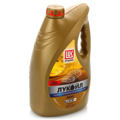 Лот: 8028601. Фото: 1. лукойл люкс 10w40 api sl/cf (полусинтетическое... Масла, жидкости