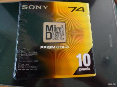Лот: 9619348. Фото: 1. Мини-диск minidisc MD Sony Prism... CD, DVD, BluRay