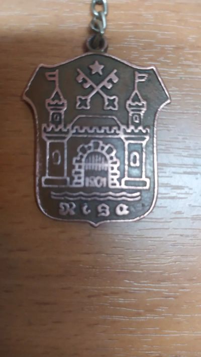 Лот: 19617082. Фото: 1. Брелок для ключей Рига. Брелоки для ключей