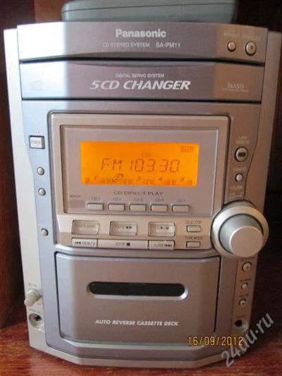 Лот: 2100790. Фото: 1. музыкальный центр panasonic sa-pm11. Музыкальные центры, магнитолы