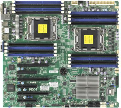 Лот: 21734648. Фото: 1. Серверная материнская плата Supermicro... Другое (серверы, схд)