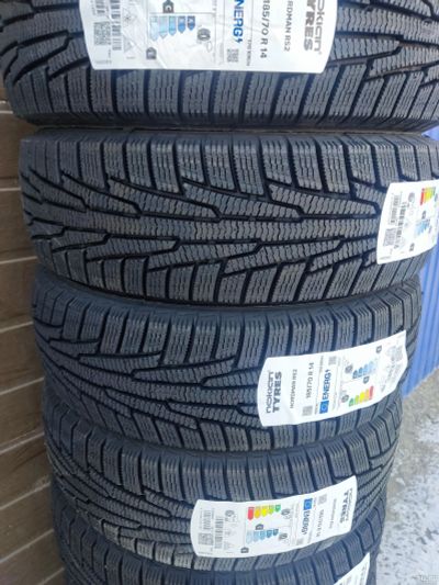 Лот: 18565622. Фото: 1. 185 70r14 92R XL Nokian Nordman-RS2. Шины
