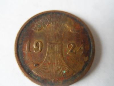 Лот: 5484540. Фото: 1. Германия 2 рейхспфеннига 1924. Германия и Австрия