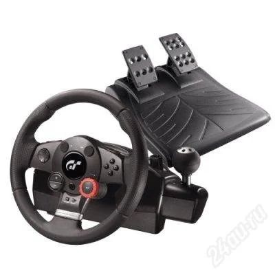 Лот: 1688376. Фото: 1. руль logitech driving force gt. Рули, джойстики