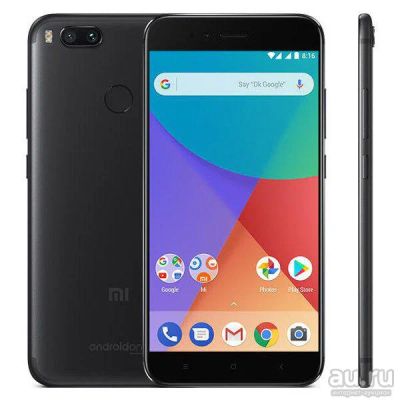 Лот: 12981360. Фото: 1. Xiaomi Mi A1 Black. Срочно. Смартфоны