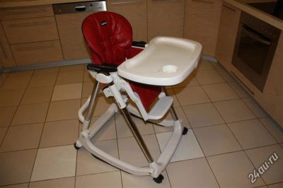 Лот: 8789386. Фото: 1. Стульчик для кормления Peg-Perego... Стульчики для кормления