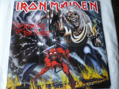 Лот: 17081468. Фото: 1. Iron Maiden. " The Number Of The... Аудиозаписи