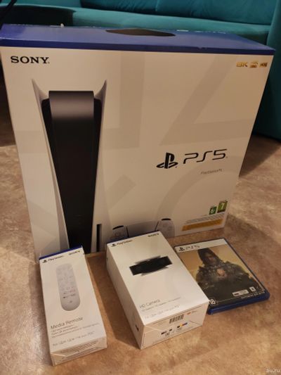 Лот: 18478039. Фото: 1. Sony Playstation 5 (дисковая... Игровые приставки, консоли