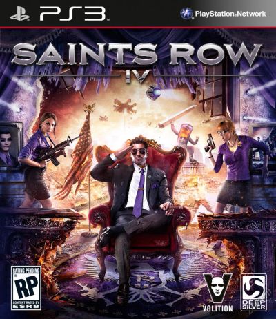 Лот: 10289953. Фото: 1. Saints Row IV PS3 / Лицензионный... Игры для консолей