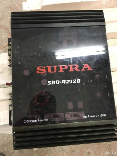 Лот: 8529723. Фото: 1. Усилитель supra. Усилители