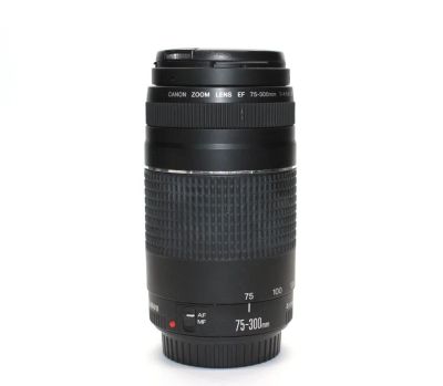 Лот: 7058359. Фото: 1. Объектив Canon zoom lens ef 75-300mm... Объективы