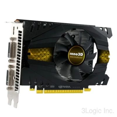 Лот: 10140238. Фото: 1. Видеокарта Inno3D GeForce GTX750Ti... Видеокарты