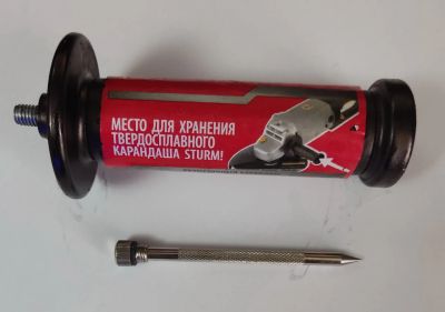 Лот: 25722298. Фото: 1. Ручка для УШМ с карандашом. Запчасти