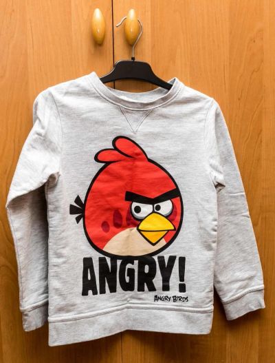 Лот: 9416018. Фото: 1. Кофта Angry Birds H&M. Свитера, кофты, трикотаж