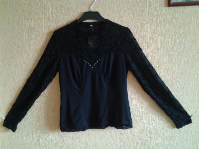 Лот: 3908412. Фото: 1. Блузка вечерняя новая р. 48 продам... Блузы, рубашки, водолазки