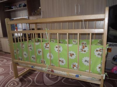 Лот: 5256165. Фото: 1. детская кроватка. Детские кровати и кроватки